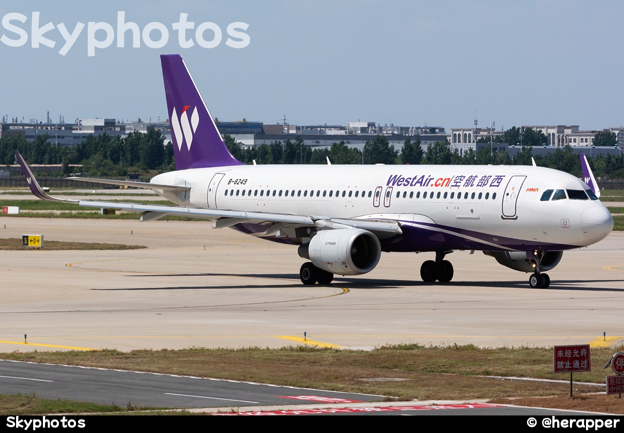 西部航空 A320-214(SL)