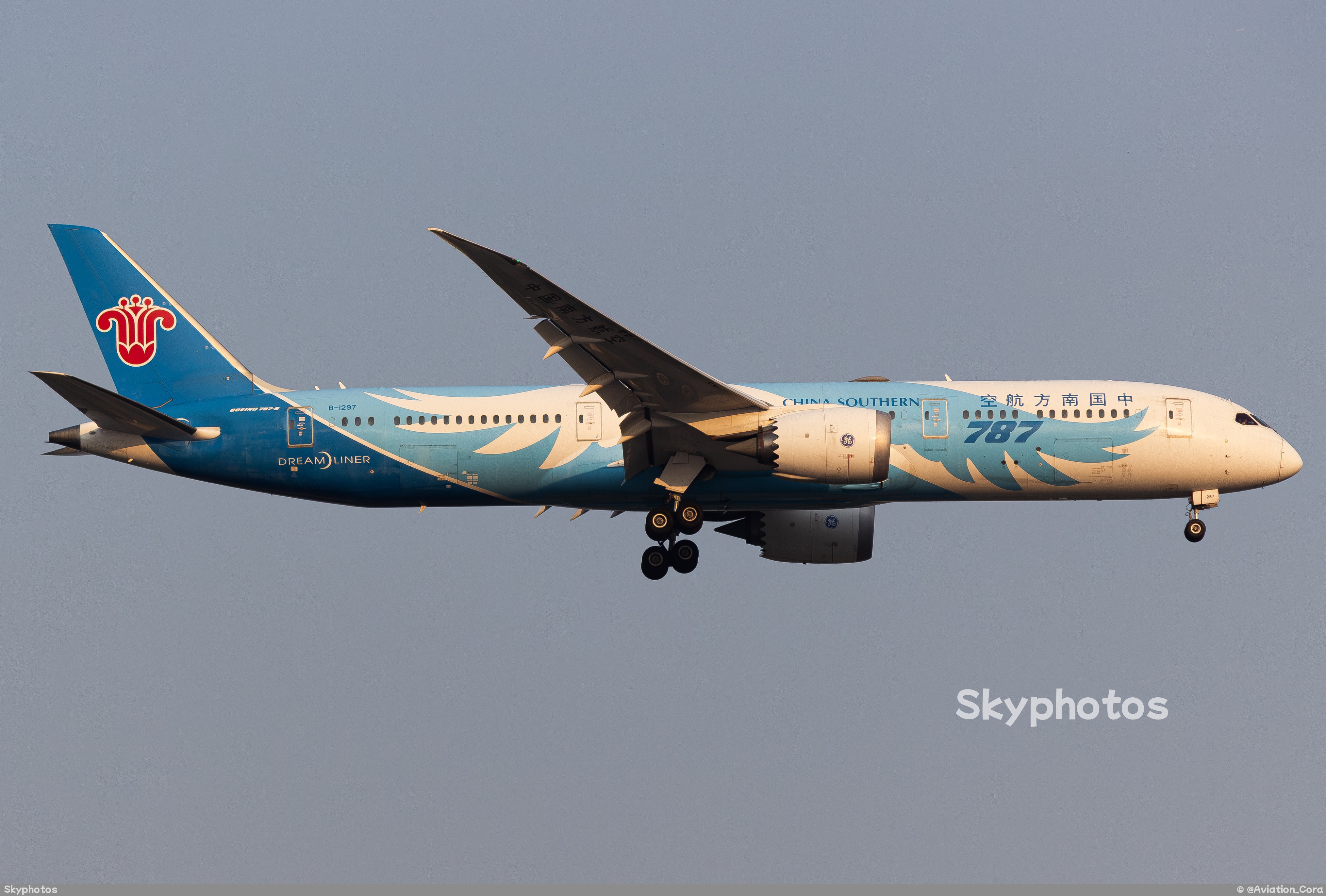 中国南方航空 B787-9 at 广州白云国际机场
