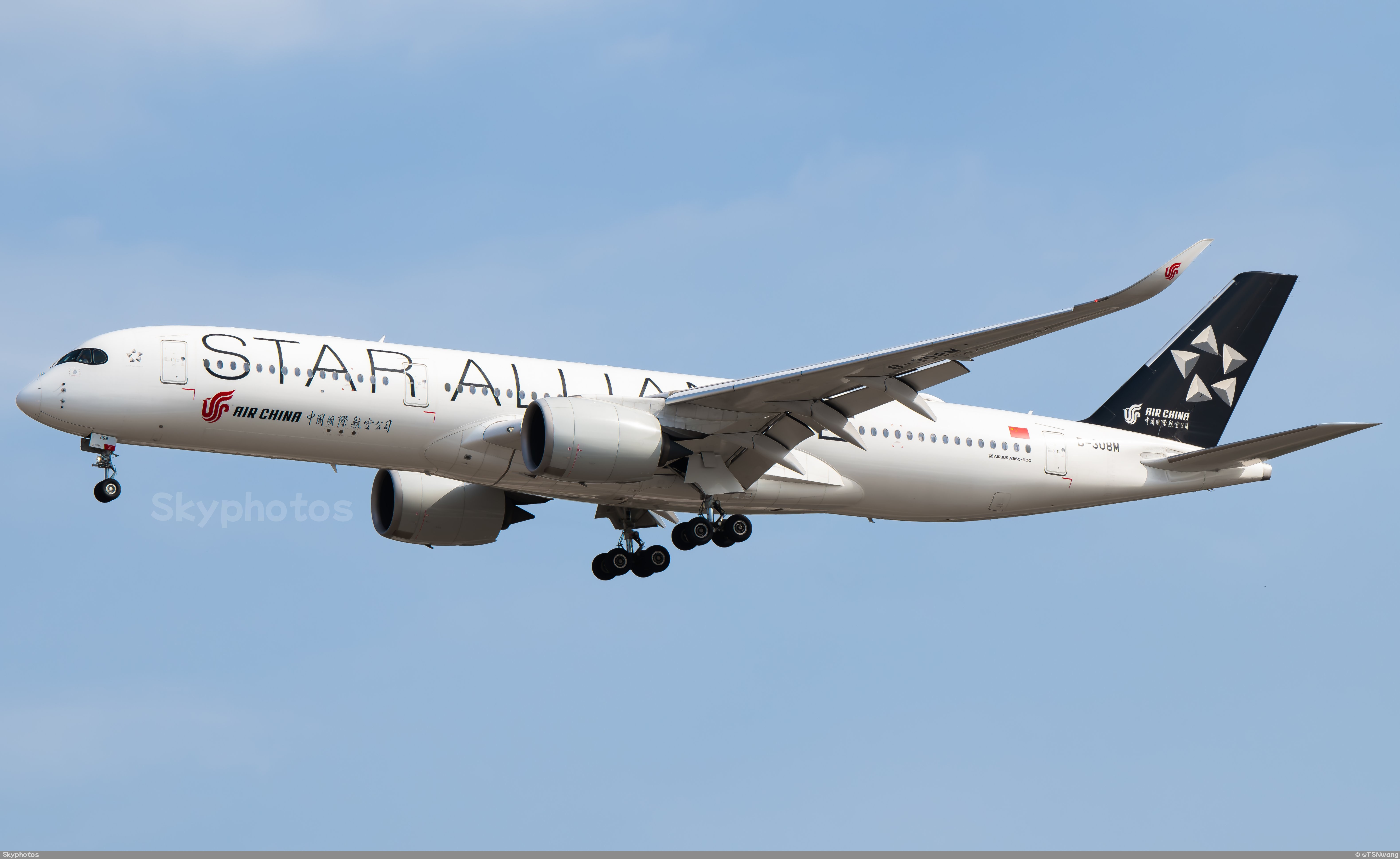 中国国际航空 A350-941