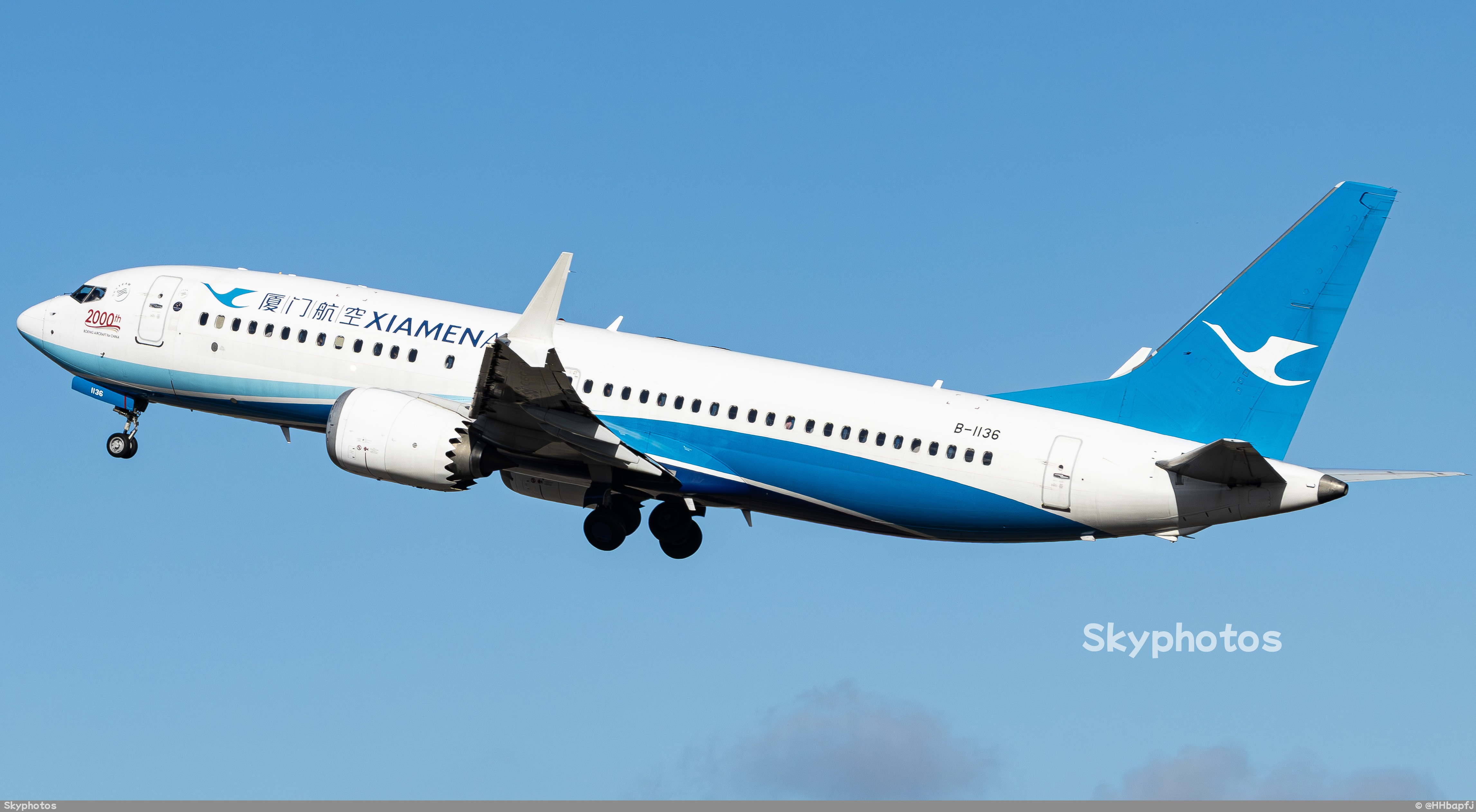 厦门航空 B737-8