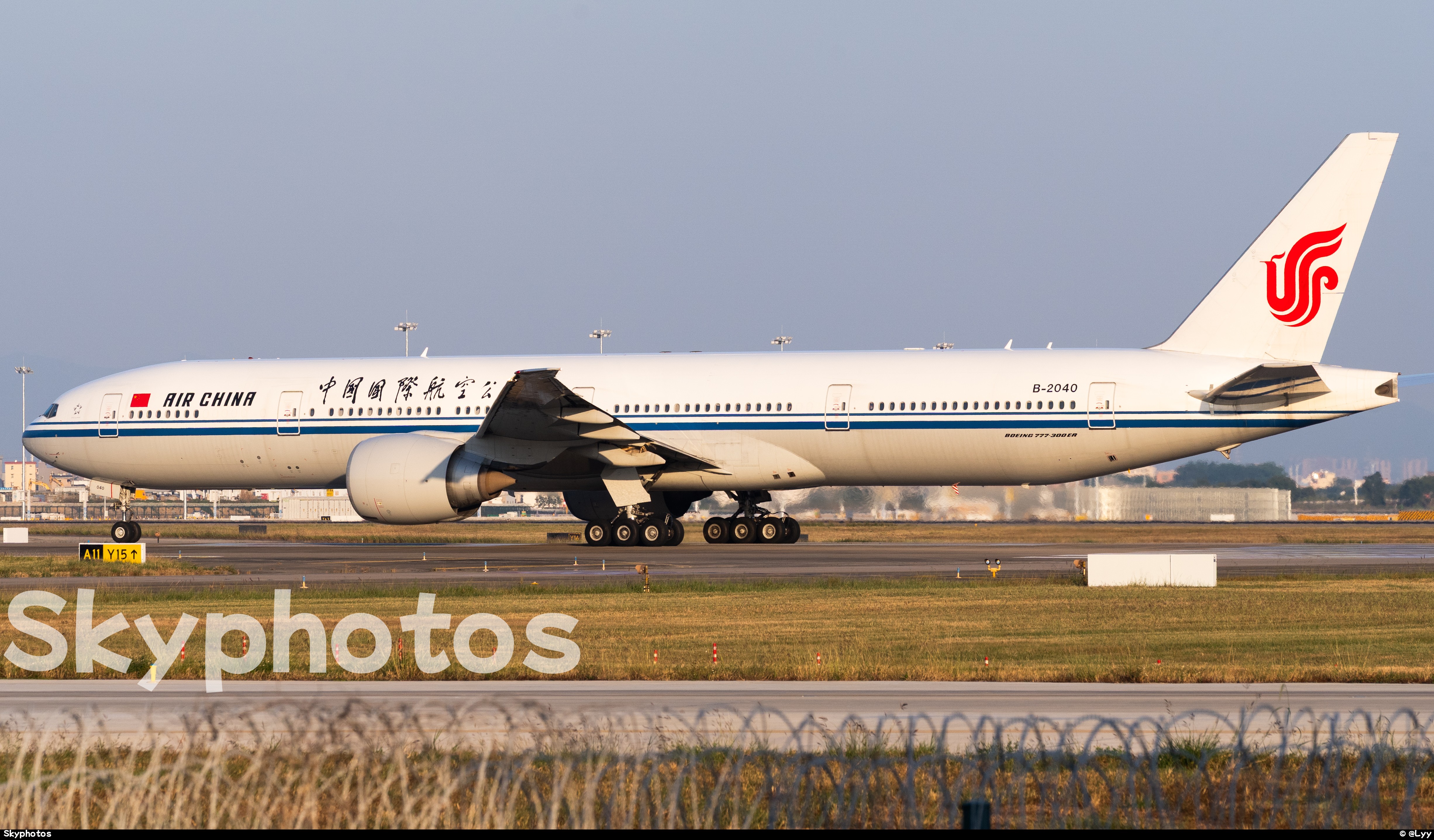 中国国际航空 B777-39L(ER) at 广州白云国际机场