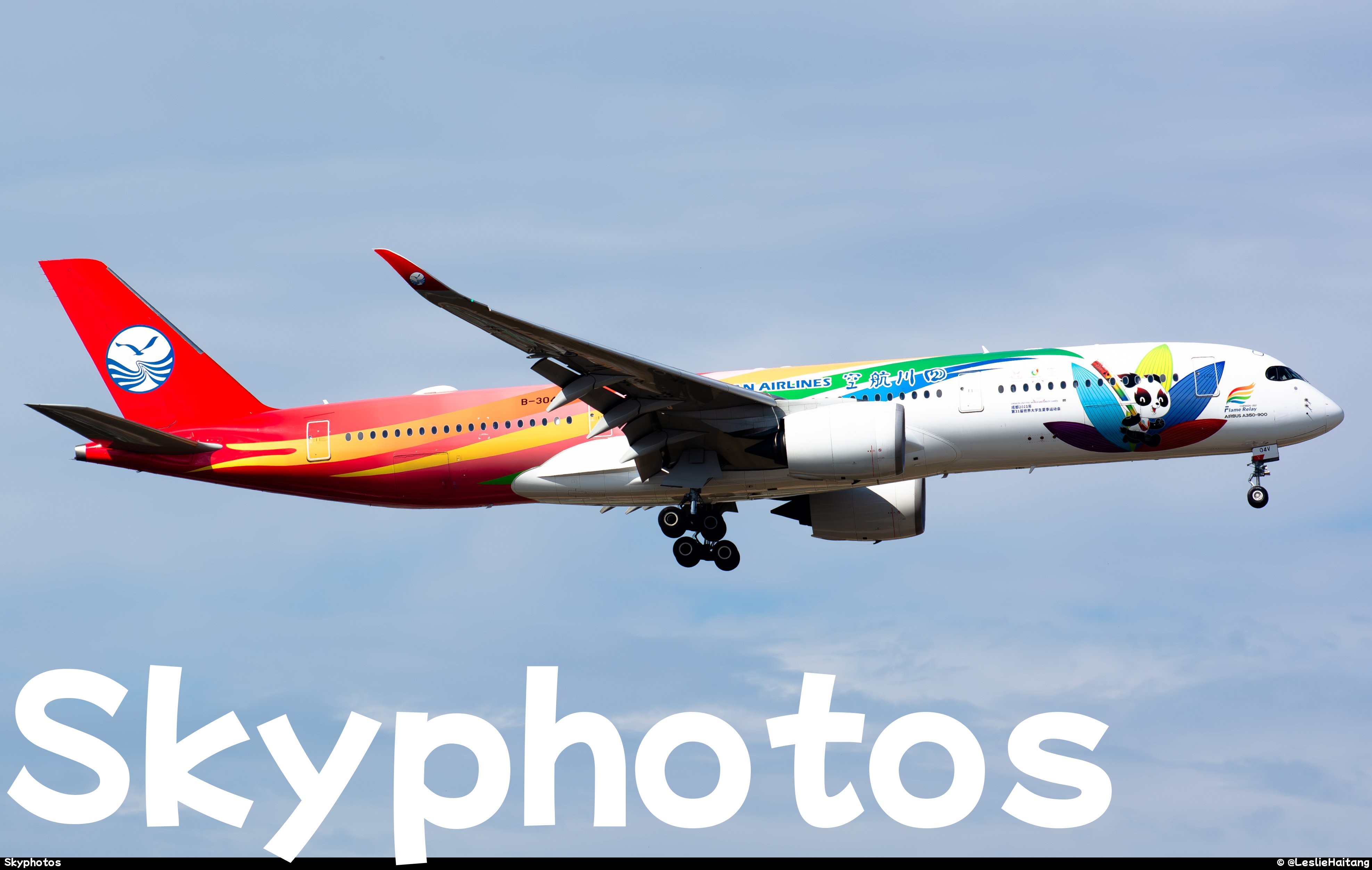 四川航空 A350-941 at 广州白云国际机场