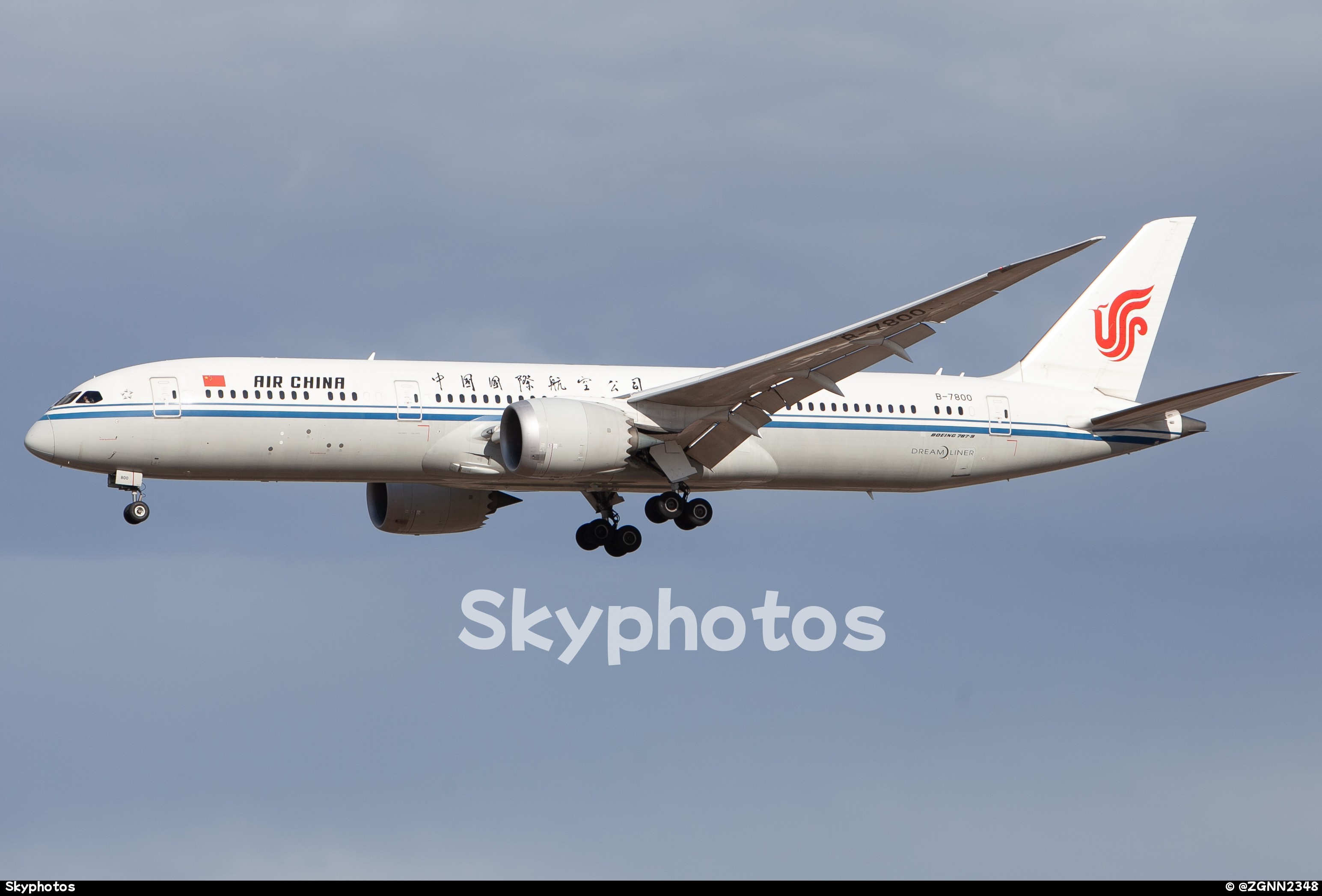 中国国际航空 B787-9 at ZBAA