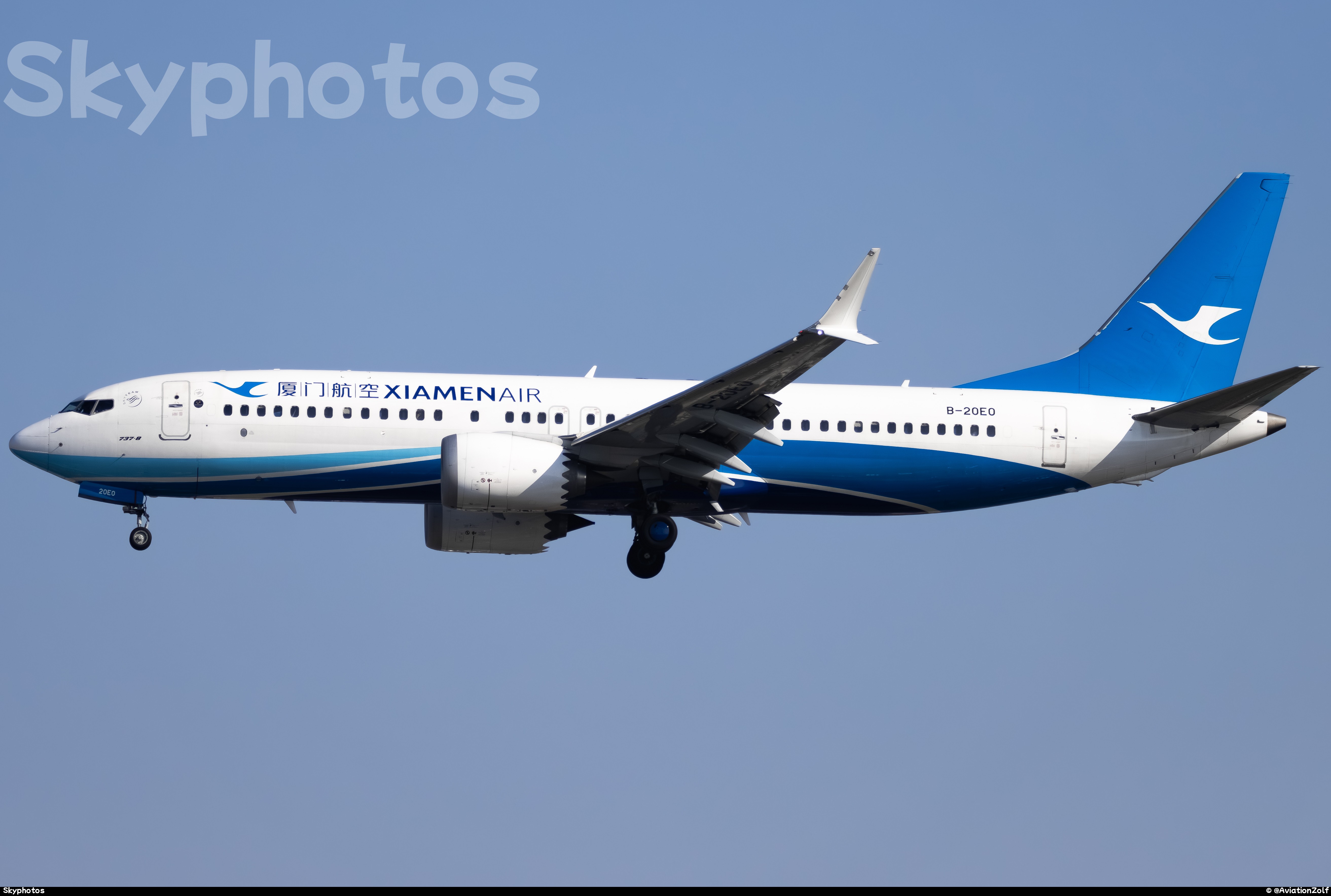 厦门航空 B737-8