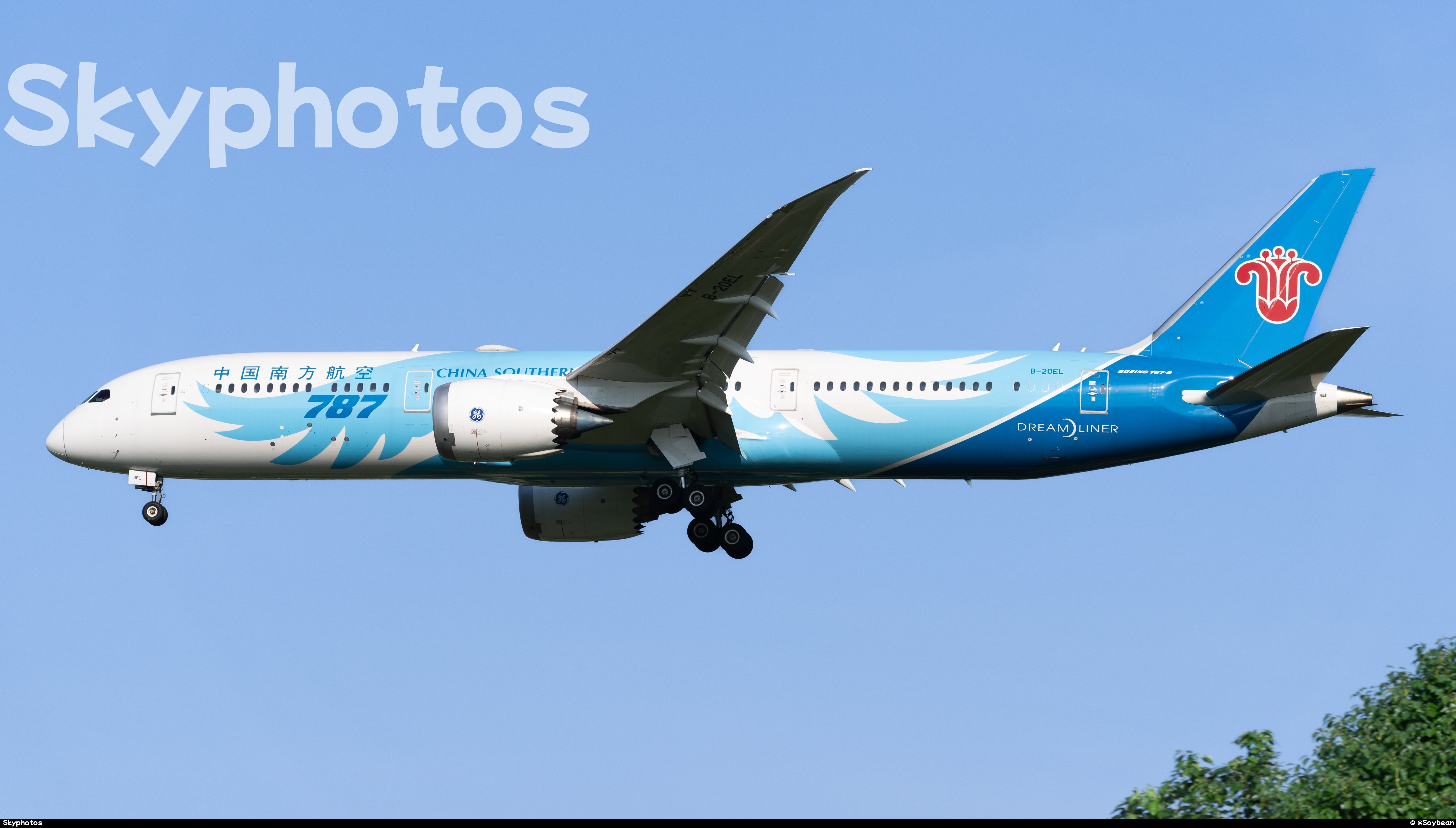 中国南方航空 B787-9 at 成都双流机场