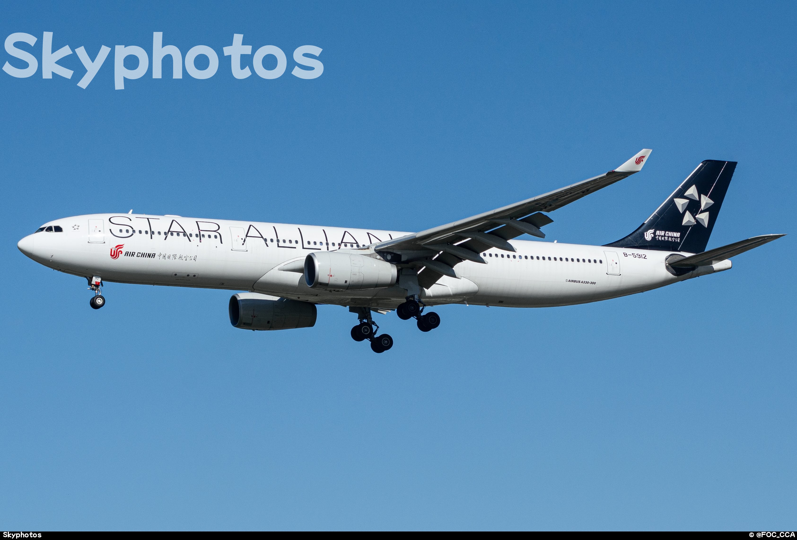 中国国际航空 A330-343X at 北京首都