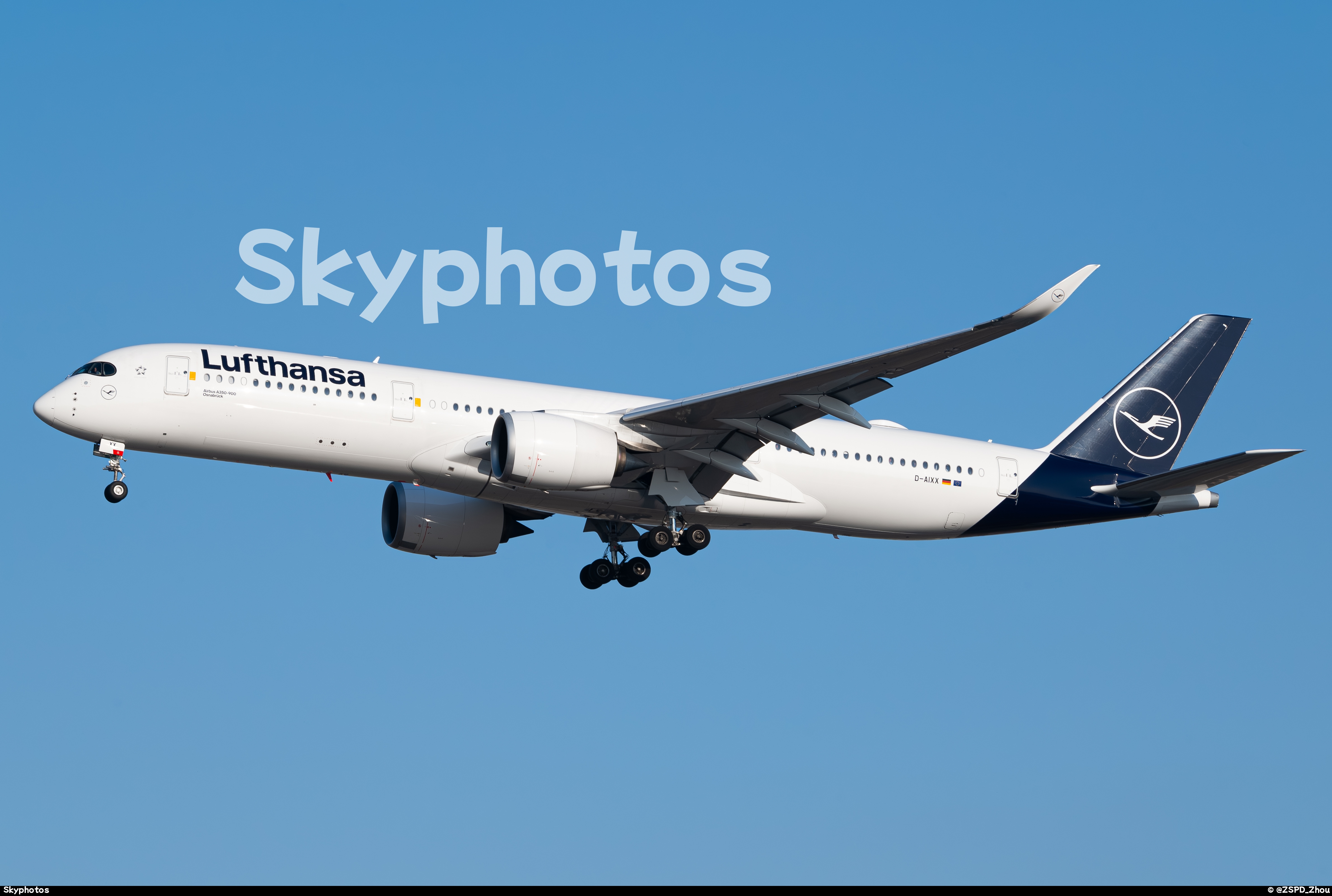 德国汉莎航空 Airbus A350-941 at 上海浦东国际机场