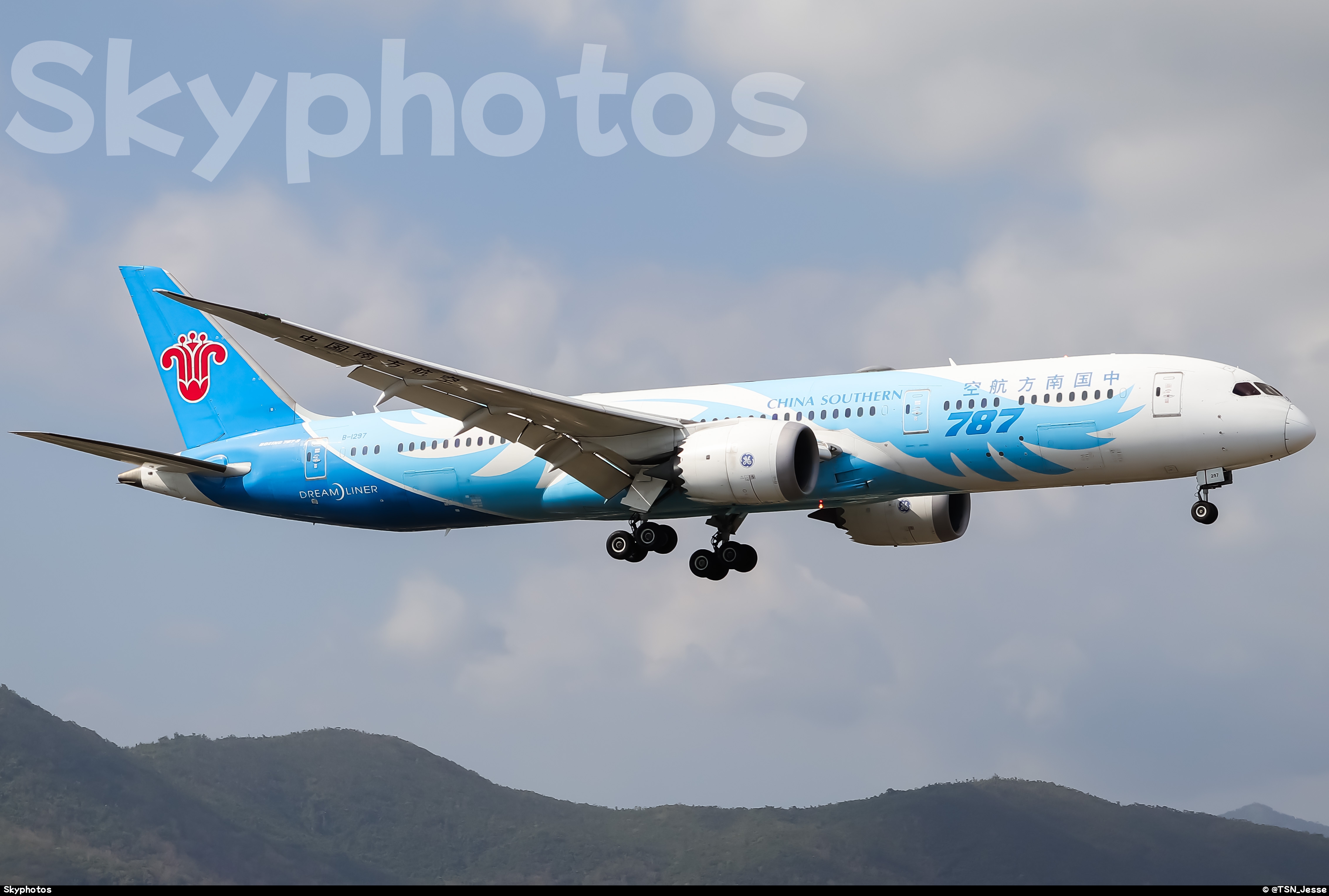 中国南方航空 B787-9 at 三亚凤凰国际机场