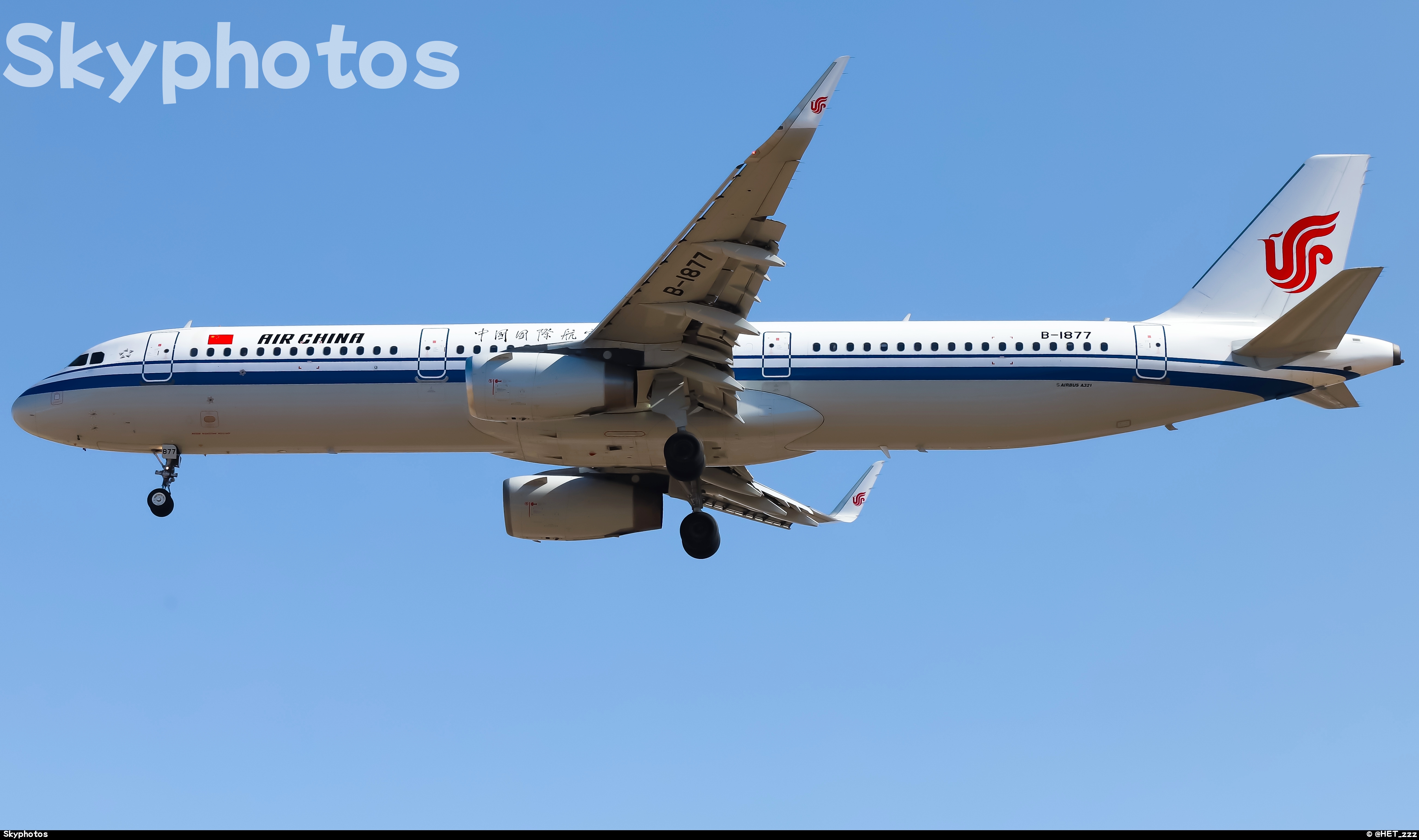 中国国际航空公司 A321 at pek