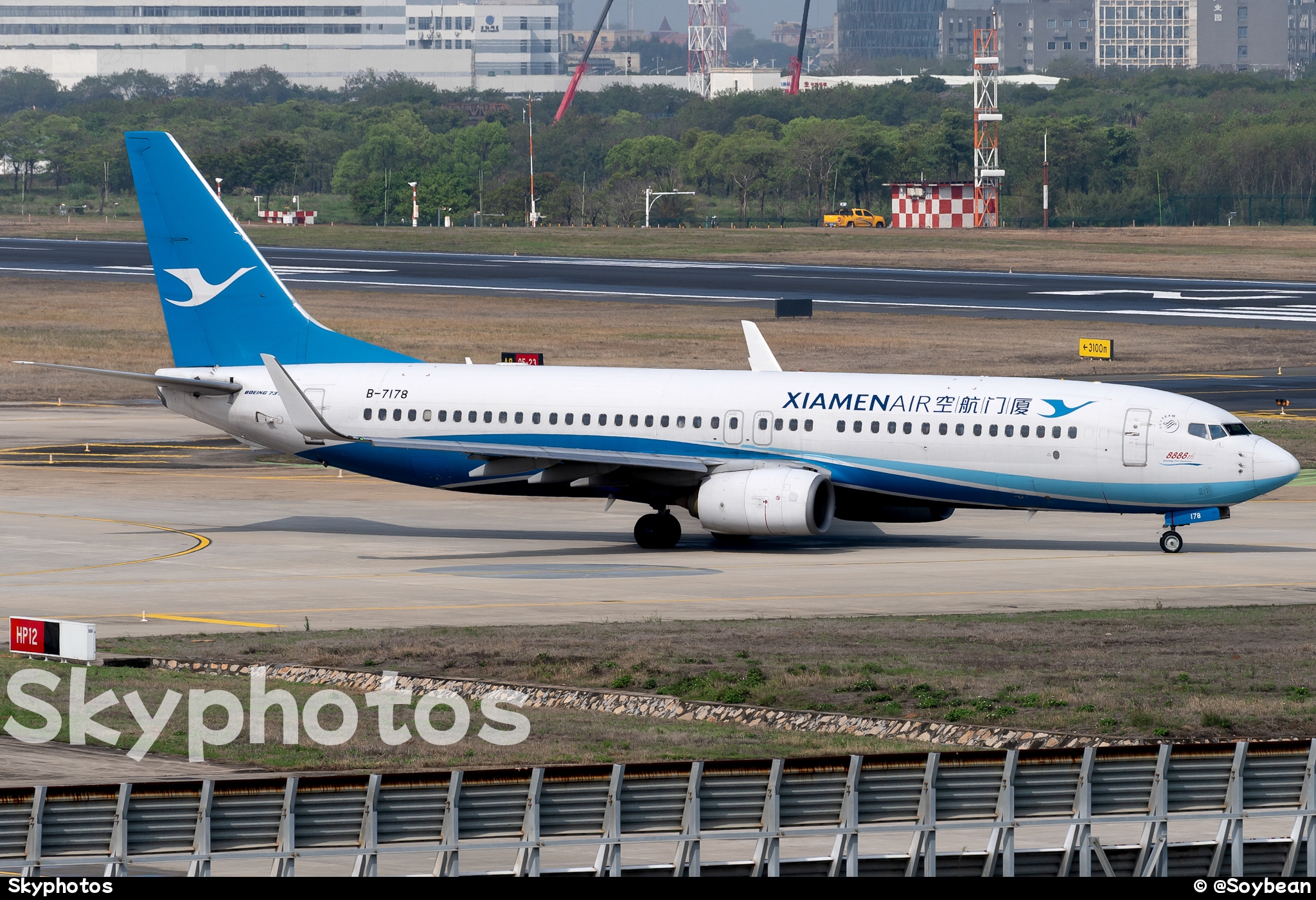厦门航空 B737-85C(WL)