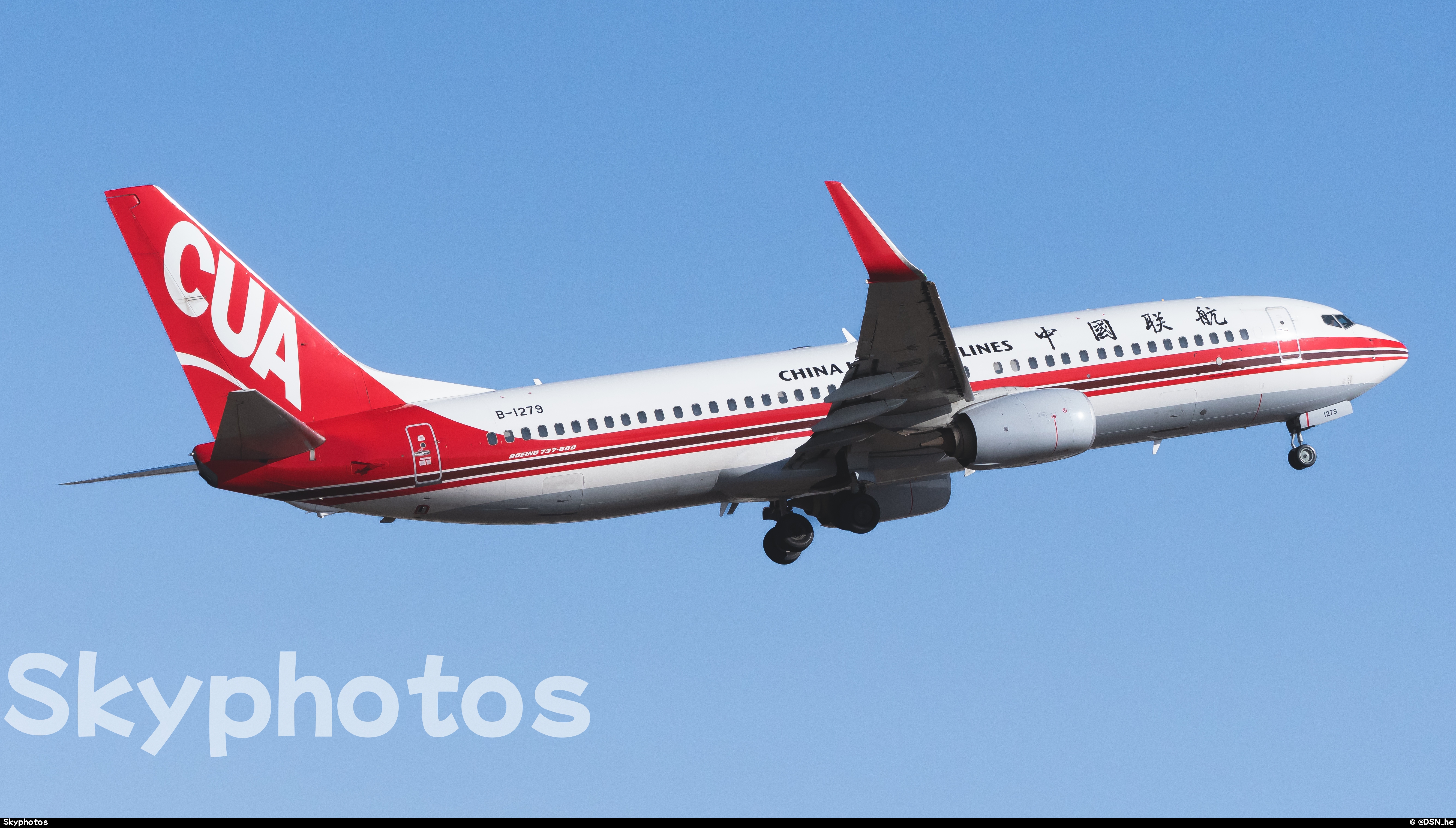 中国联合航空 B737-800(WL)