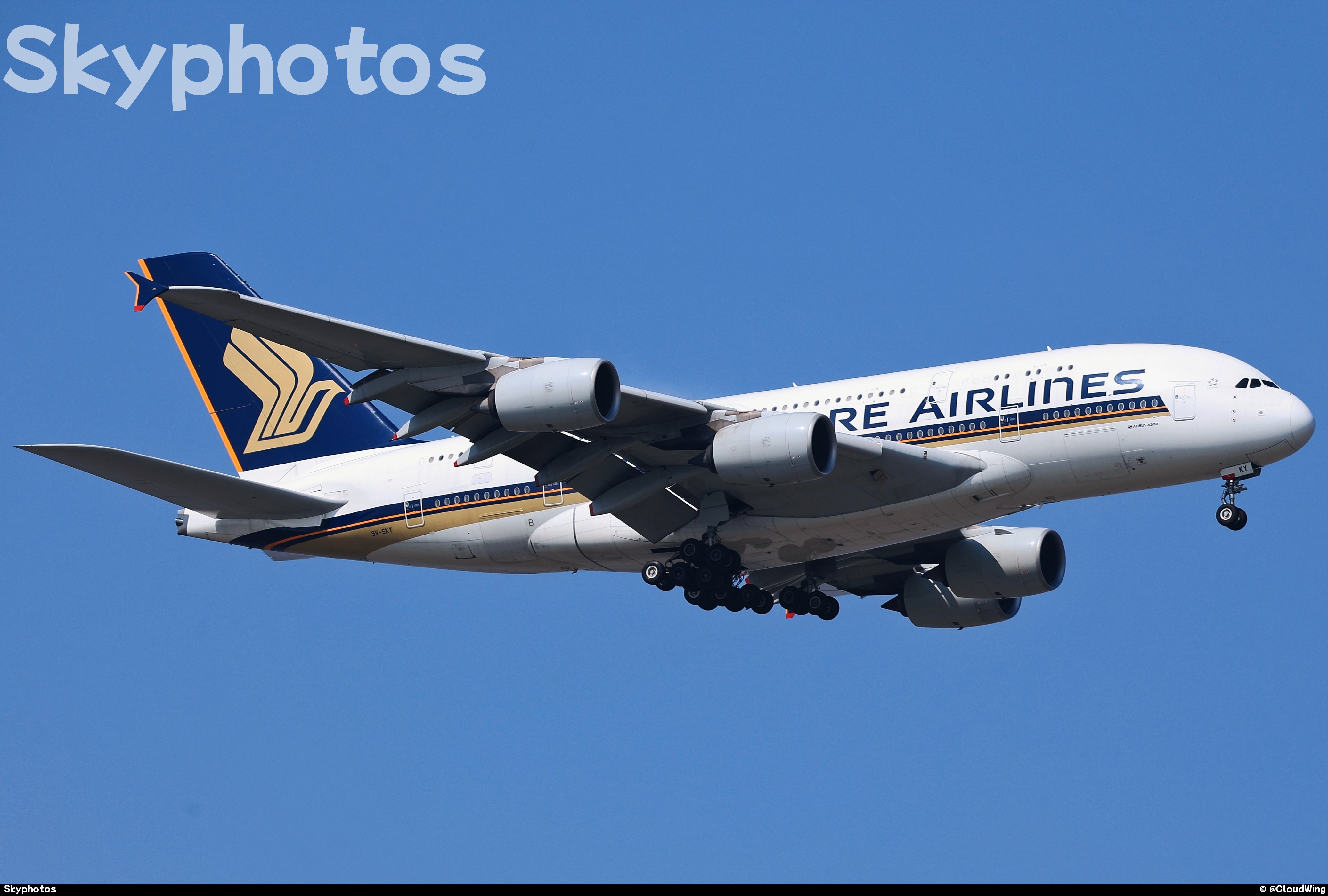 新加坡航空有限公司 A380-841