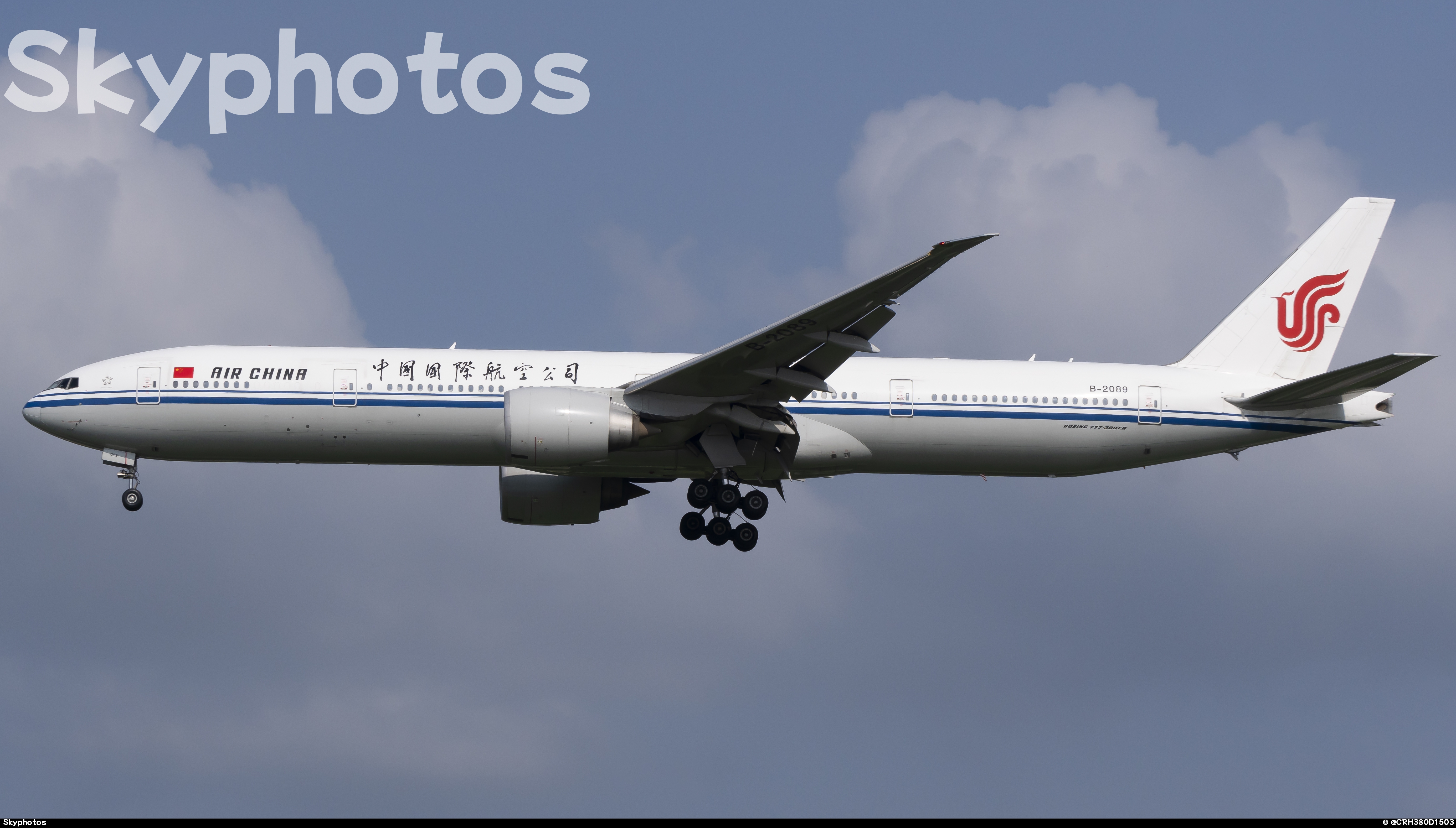 中国国际航空 B777-39L(ER) at 北京首都国际机场