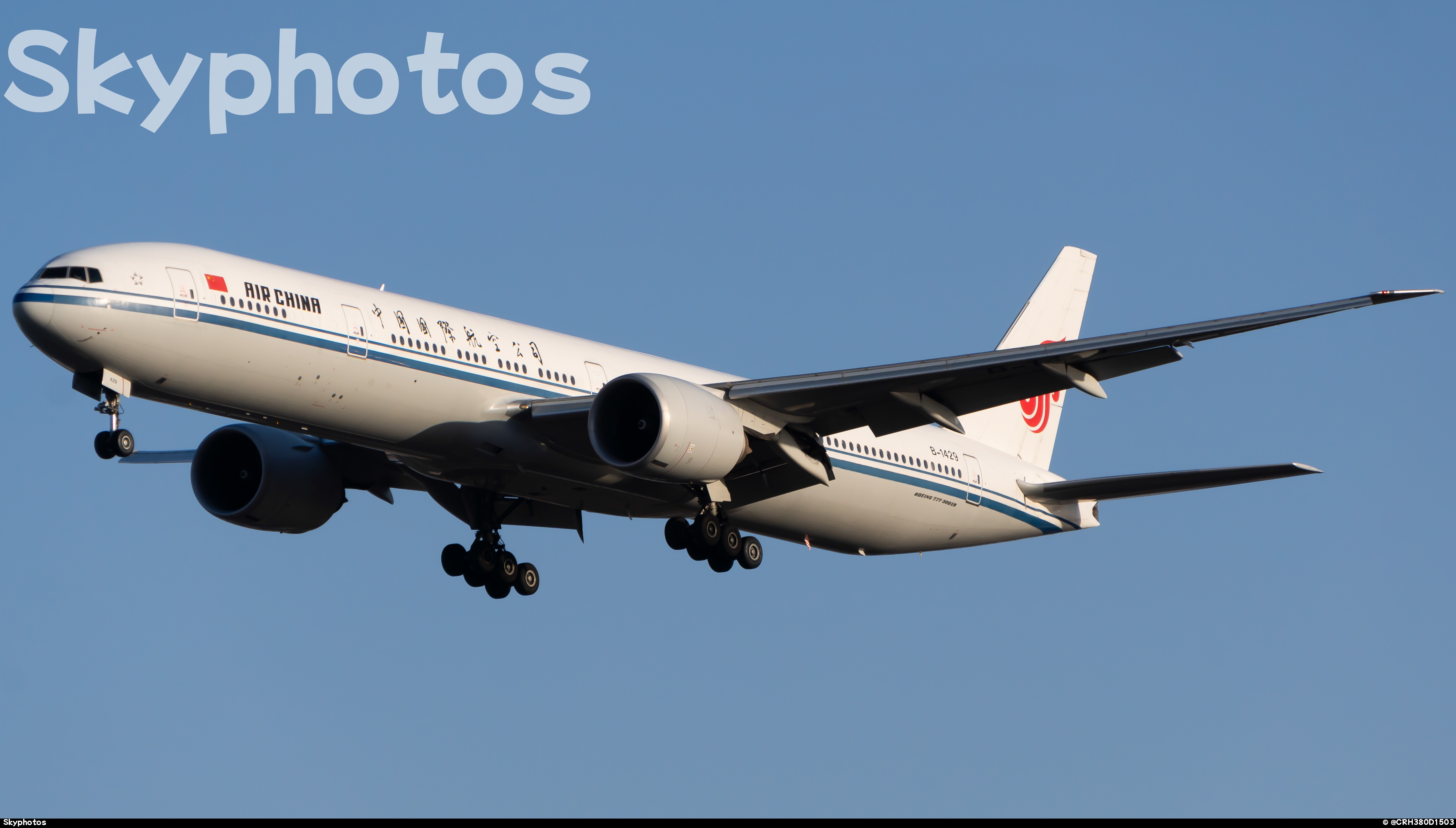 中国国际航空 B777-300ER at 北京首都国际机场