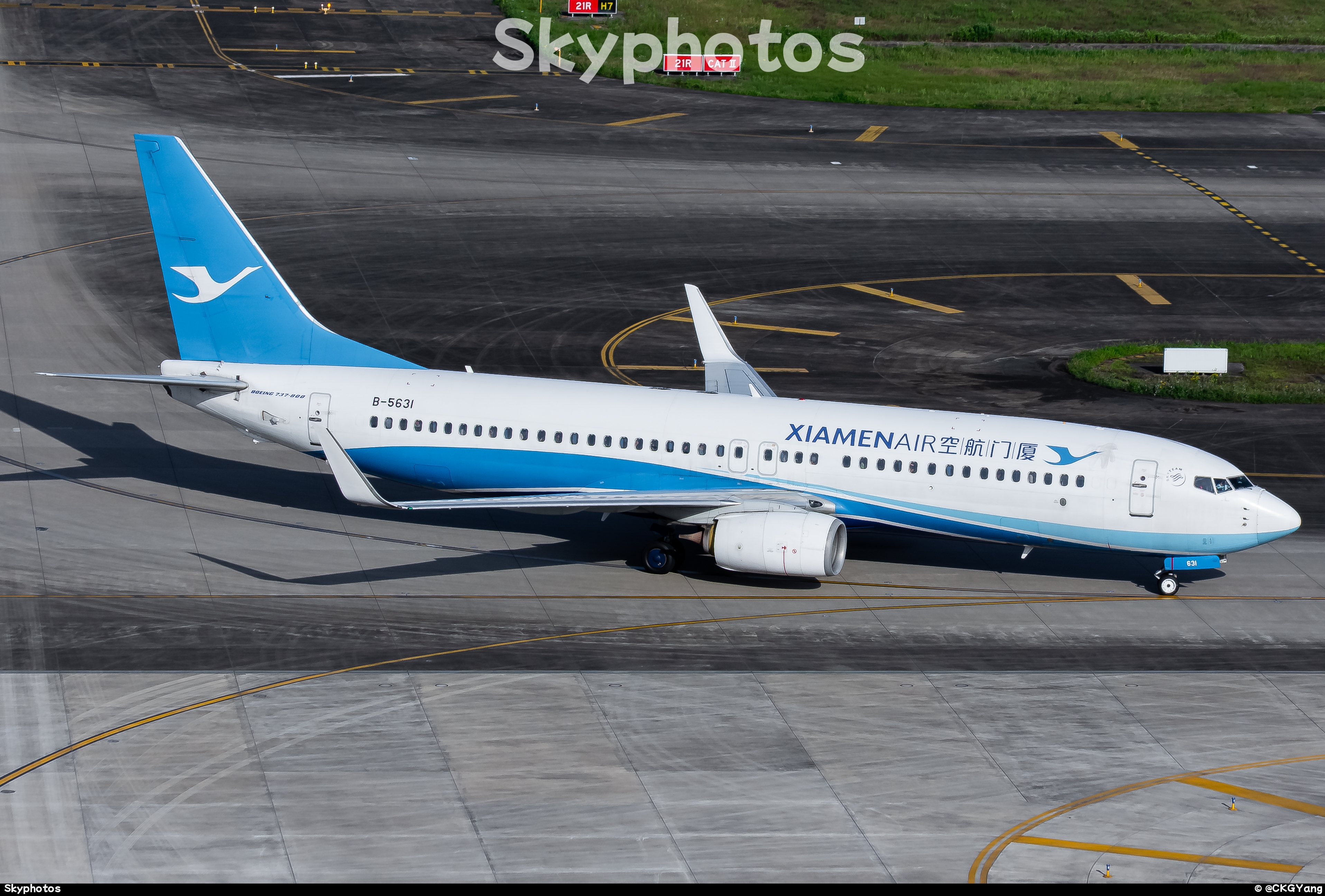 厦门航空 B737-85C(WL)