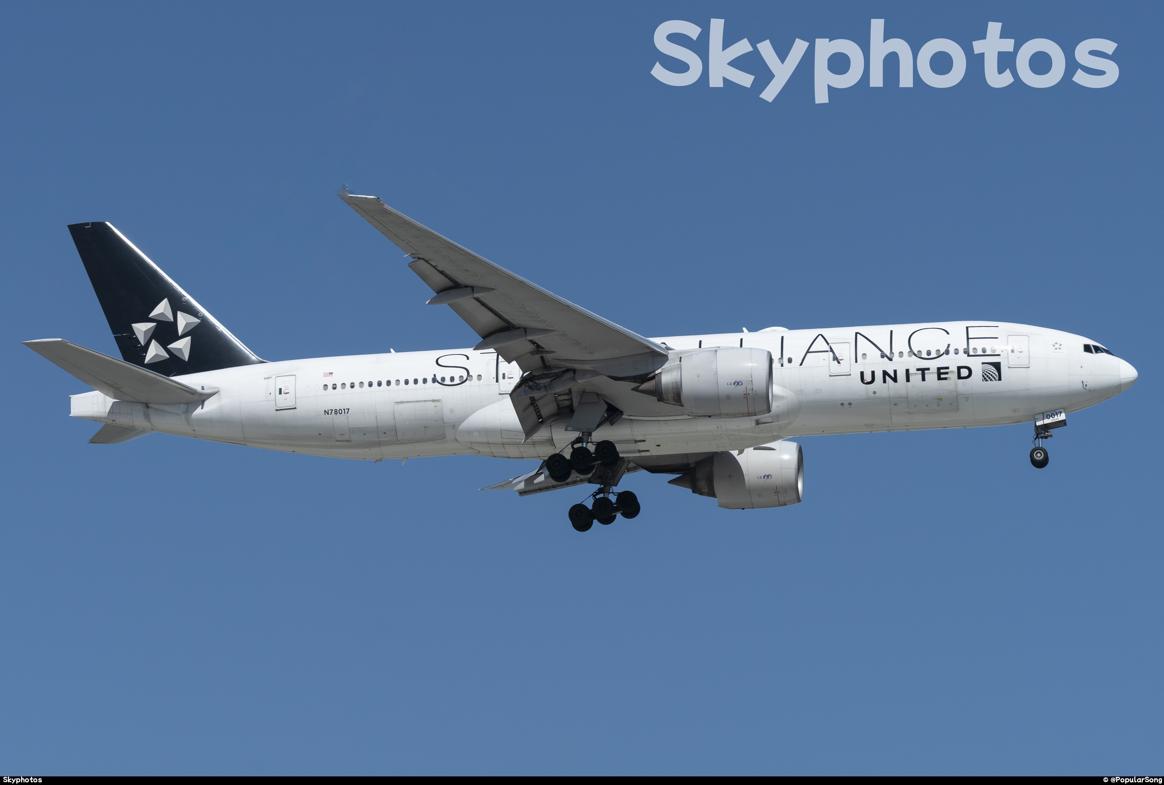 美国联合航空 B777-200er at ZBAA