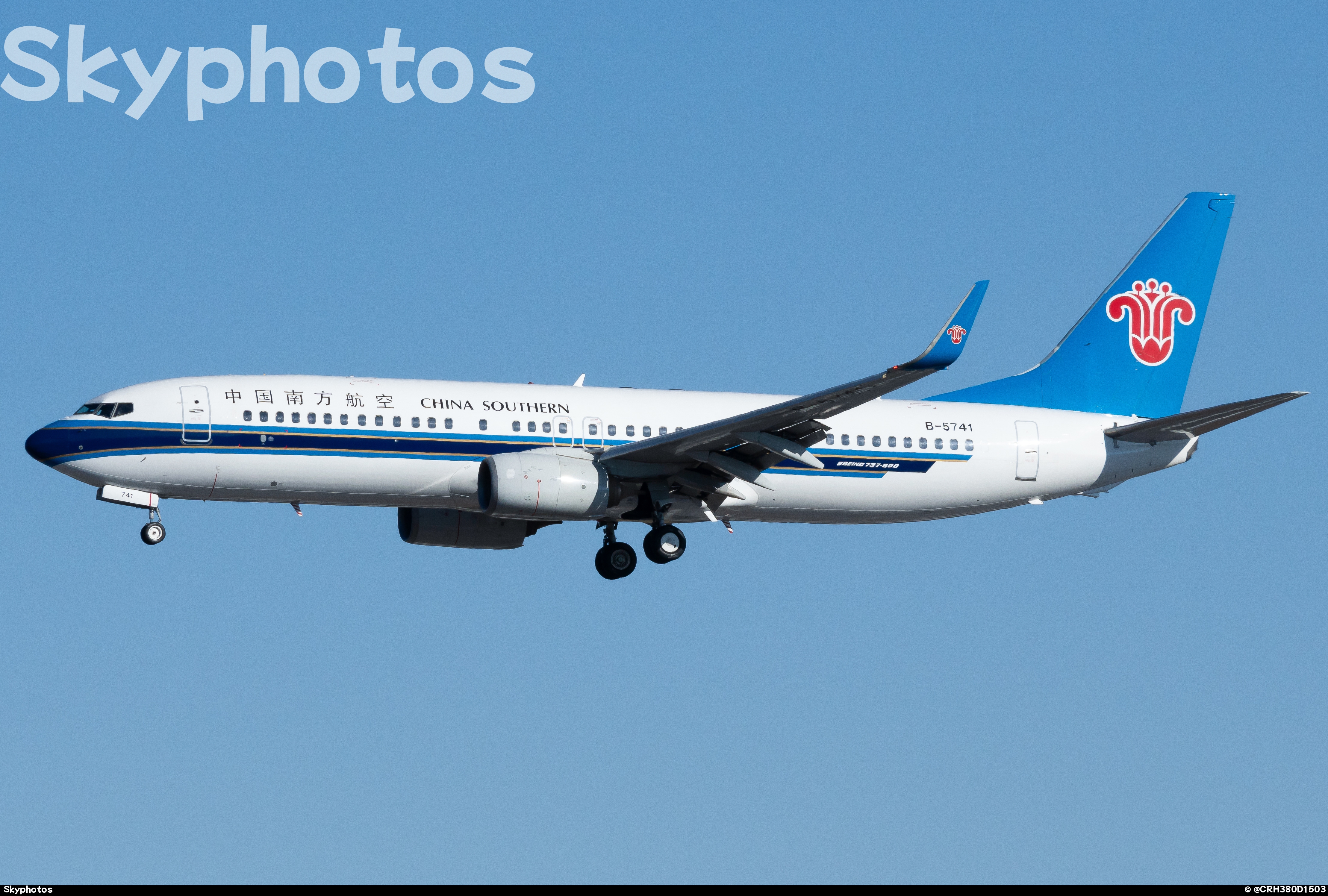 中国南方航空 B737-81B(WL)