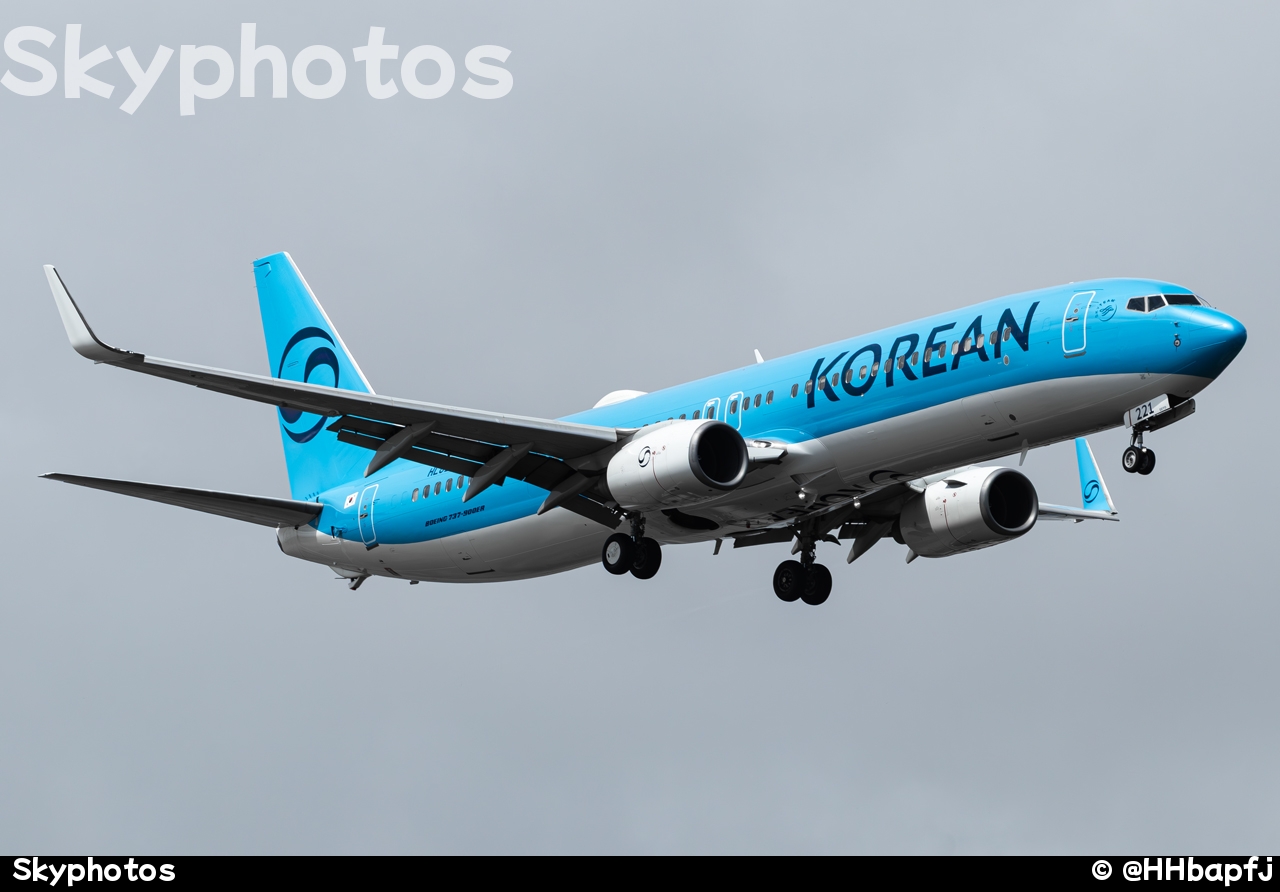 大韩航空 B737-9B5ER at 福州长乐国际机场